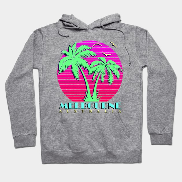 Melbourne Australia Hoodie by Nerd_art